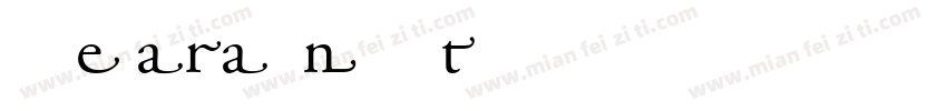 AdobeGaramondOldstyl字体转换