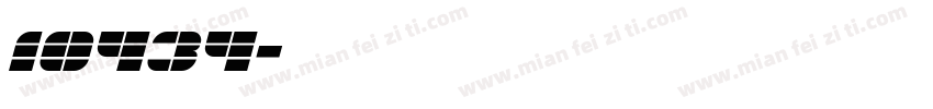 10434字体转换