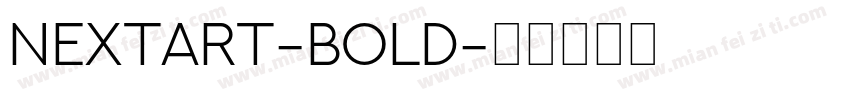 NEXTART-Bold字体转换