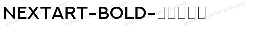 NEXTART-Bold字体转换