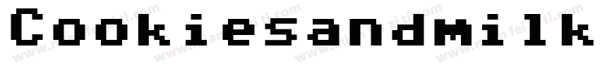 CookiesandmilkRegular-W64Y字体转换
