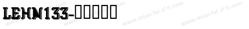 LEHN133字体转换