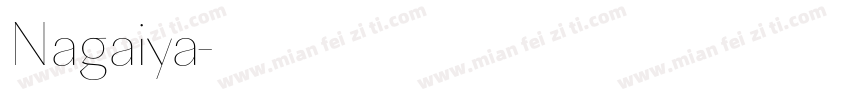 Nagaiya字体转换