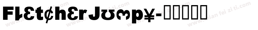 FletcherJumpy字体转换