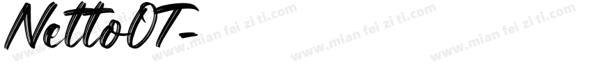 NettoOT字体转换