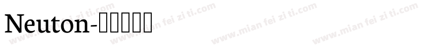 Neuton字体转换
