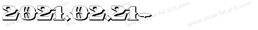 2021.02.21字体转换