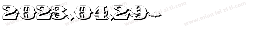 2023.04.29字体转换
