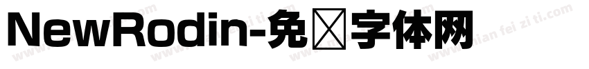 NewRodin字体转换