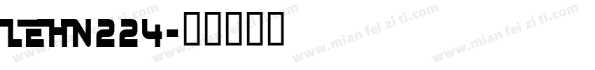 LEHN224字体转换
