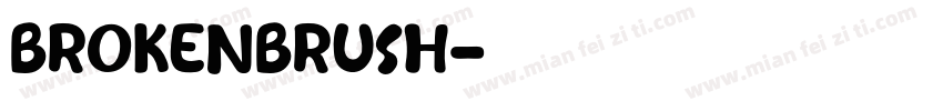 BROKENBRUSH字体转换