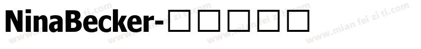 NinaBecker字体转换