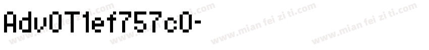 AdvOT1ef757c0字体转换