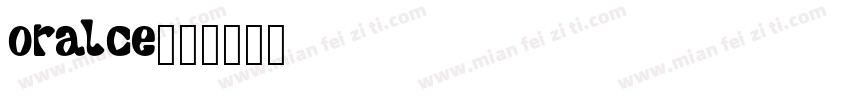 oralce字体转换