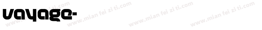 vayage字体转换