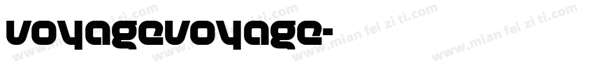 voyagevoyage字体转换