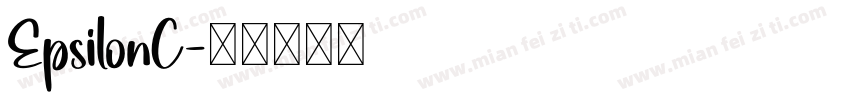 EpsilonC字体转换