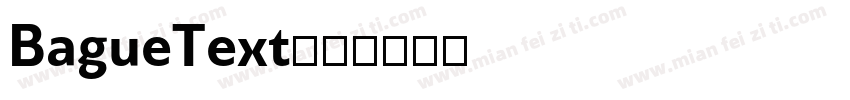 BagueText字体转换