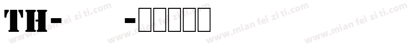 TH-feon字体转换