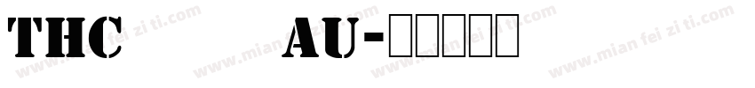 THCharmofAU字体转换