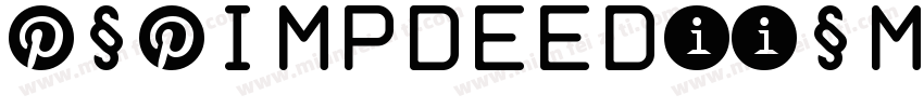 PSPimpdeedIISmall字体转换
