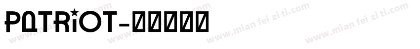 Patriot字体转换