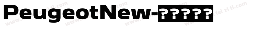PeugeotNew字体转换