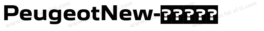 PeugeotNew字体转换