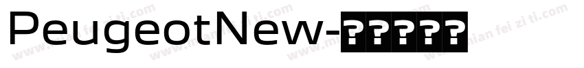 PeugeotNew字体转换