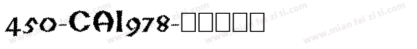 450-CAI978字体转换