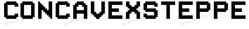 ConcavexStepper字体转换