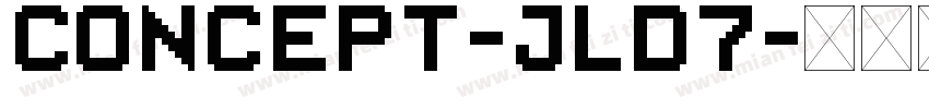 Concept-JLd7字体转换