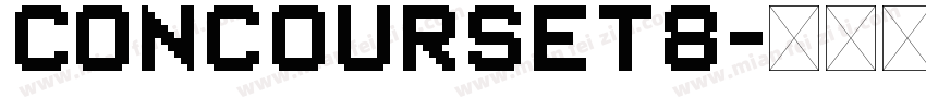ConcourseT8字体转换