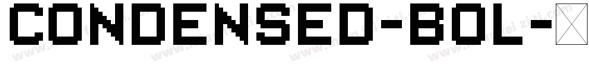 Condensed-bol字体转换