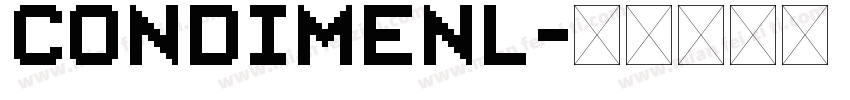 Condimenl字体转换