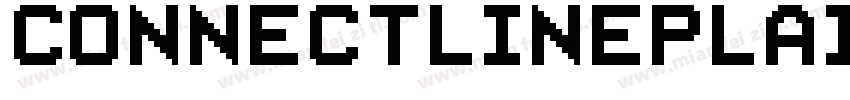 Connectlineplain-vvOD字体转换