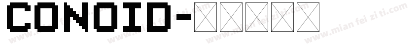 Conoid字体转换