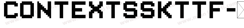 ContextSSKttf字体转换