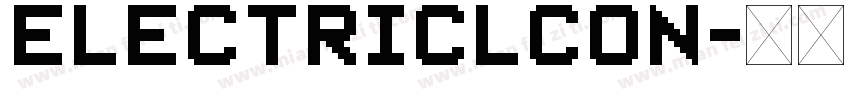 Electriclcon字体转换