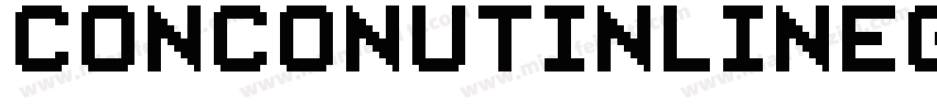 conconutinlinegrunge字体转换