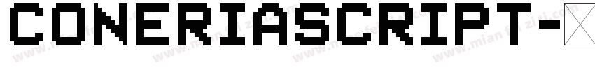 coneriascript字体转换