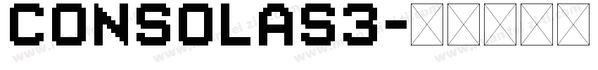 consolas3字体转换