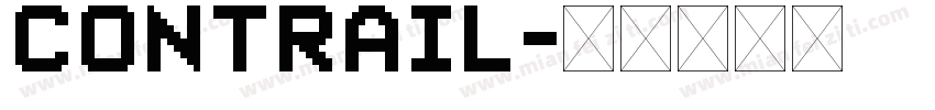 contrail字体转换