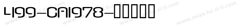 499-CAI978字体转换