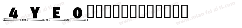 4YEOschool字体转换