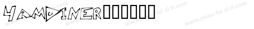 4amDiner字体转换