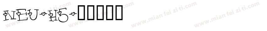 neu-h5字体转换