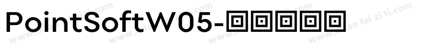 PointSoftW05字体转换