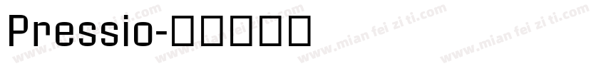 Pressio字体转换