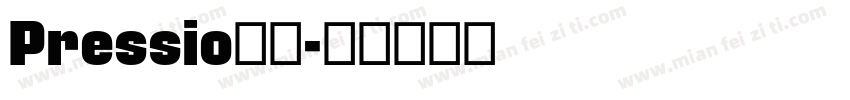 Pressio字体字体转换